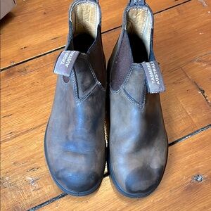 Blundstone Rustic Brown Leather Chelsea Boots